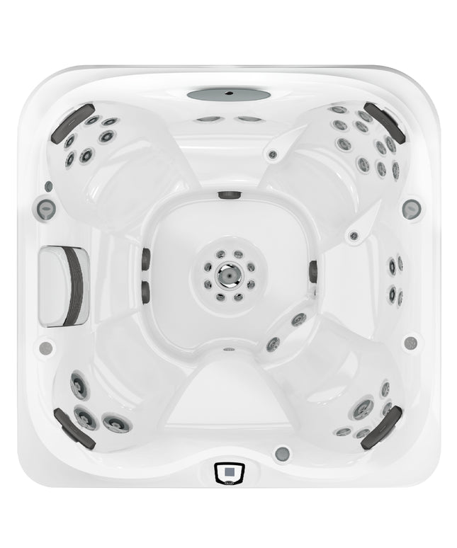 Jacuzzi® J-485™ Hot Tub Package - Platinum Smoked Ebony