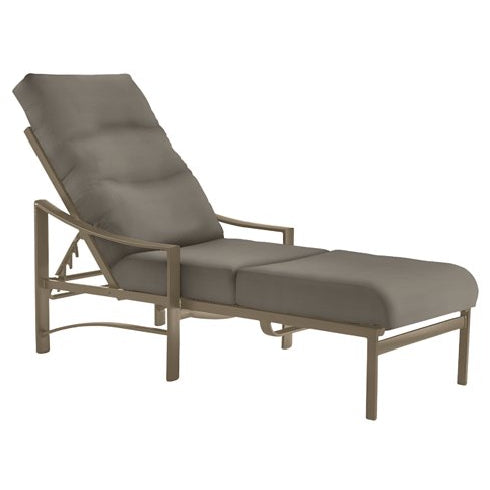Tropitone Kenzo Cushion Chaise with Arms 391432 - Moab / Graphite