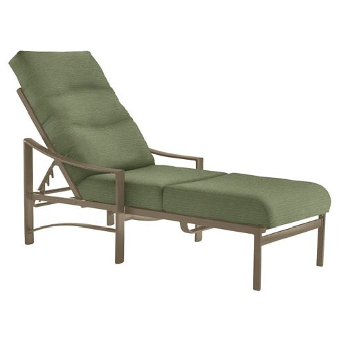 Tropitone Kenzo Cushion Chaise with Arms 391432 - Moab / Woodlands