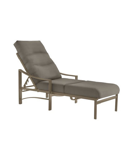 Tropitone Kenzo Cushion Chaise with Arms 391432 - Moab / Graphite