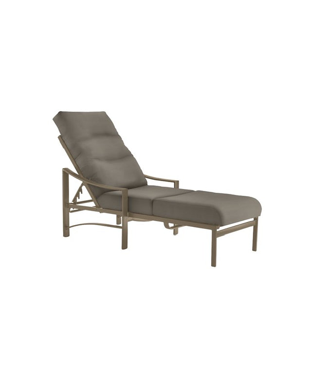 Tropitone Kenzo Cushion Chaise with Arms 391432 - Moab / Graphite