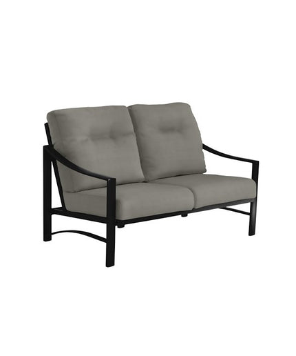 Tropitone Kenzo Cushion Love Seat 391414 - Obsidian / Charcoal