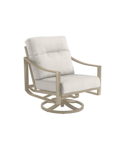 Tropitone Kenzo Cushion Swivel Action Lounger 391425NT - Almond / Parchment