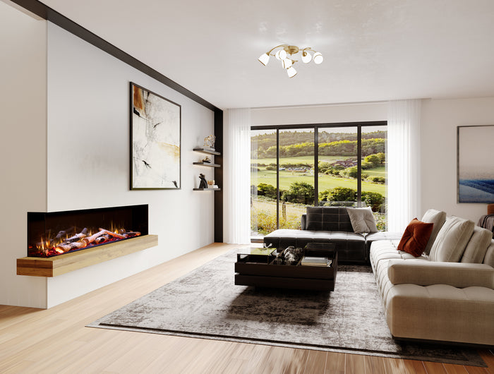 60" LEX3 Electric Fireplaces