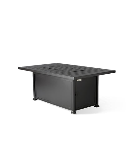 Mallin Paso Robles 36"W 60.5"D 26.25"H Rectangular Chat Height Fire Table LF262-N260F - Autumn Rust