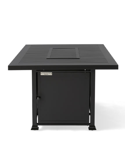 Mallin Paso Robles 36"W 60.5"D 26.25"H Rectangular Chat Height Fire Table LF262-N260F - Autumn Rust