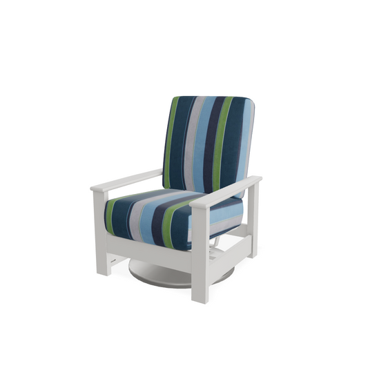 Telescope Leeward MGP Cushion Swivel Hidden Rocker 869667601 - Snow / Calypso