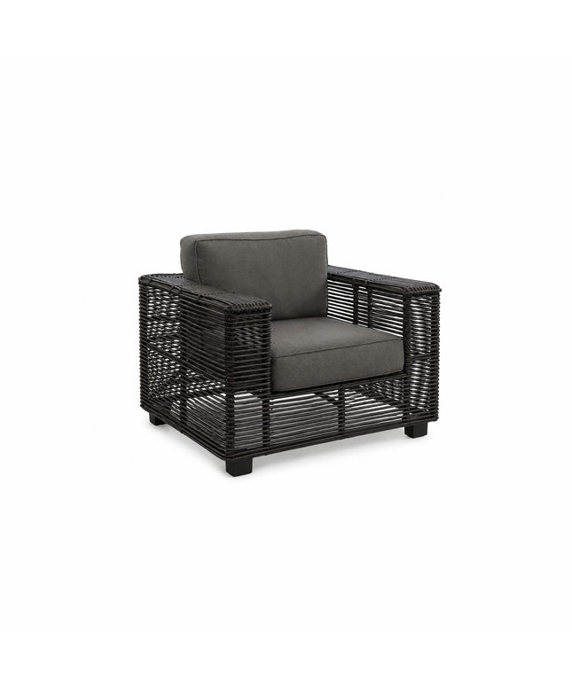 Woodard Monroe Cushion Lounge Chair S591011 - Sonnet Gray