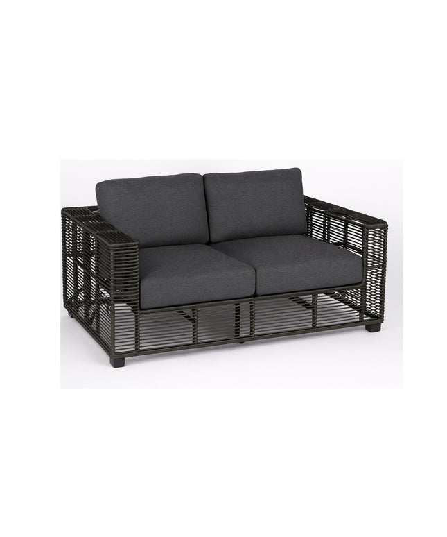 Woodard Monroe Cushion Love Seat S591021 - Sonnet Gray