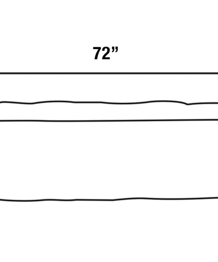 Pearl Mantels 72" Tavern Timbered Beam Non-Combustible Fireplace Mantel Shelf NCT-72W - Wheat
