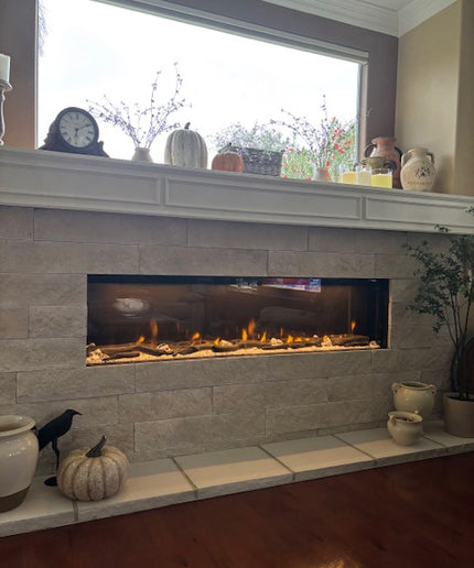 Dimplex Ignite® Bold 74" Built-in Linear Electric Fireplace XLF7417-XD