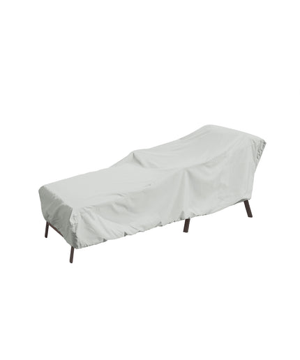 Treasure Garden 32”W x 80”D x 42”H (20”H - Front) Small Chaise Lounge Cover PFC119S - Gray