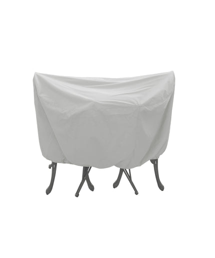 Treasure Garden 33" W x 60" D x 36" H Bistro Table & 2 Chairs Cover PFC530 - Gray