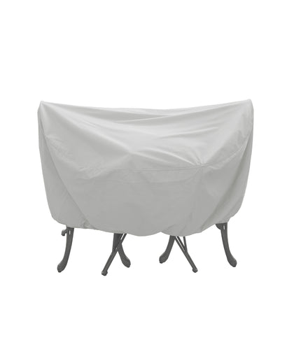 Treasure Garden 70” Dia. x 36” H Round/Square Bistro Table & Chairs Cover PFC536 - Gray
