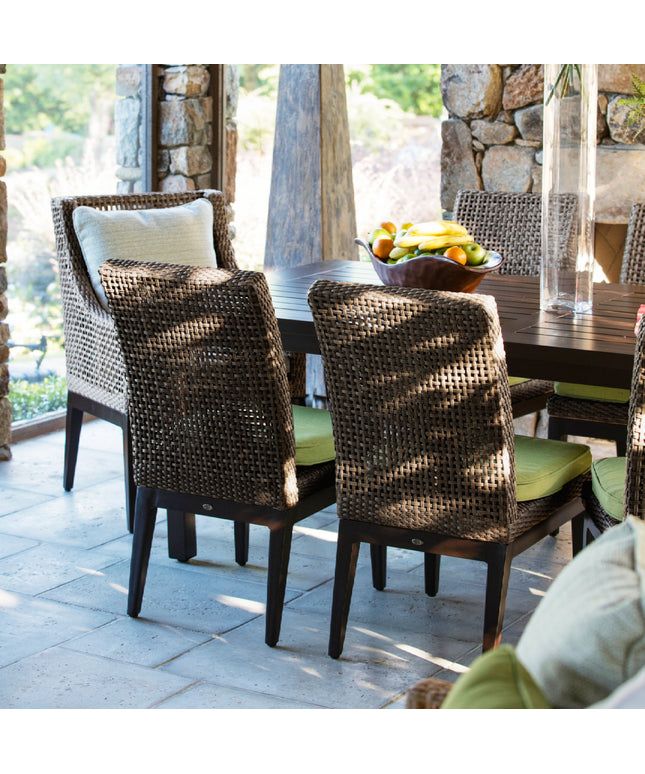 Summer Classics Peninsula Woven Arm Chair