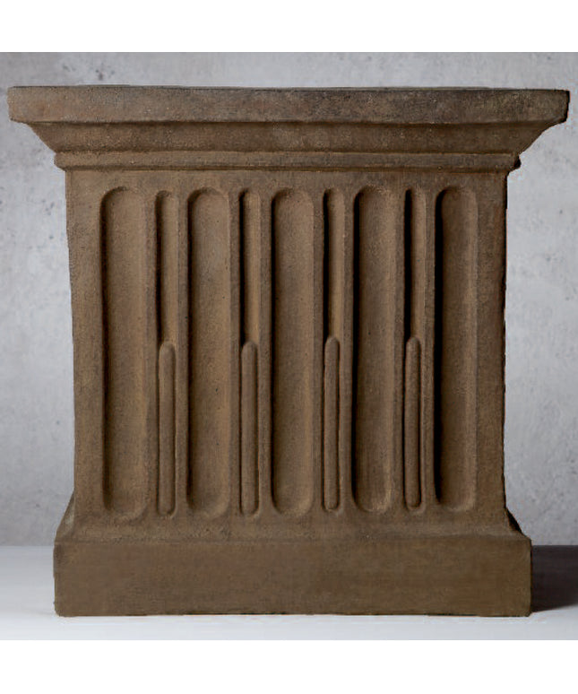 Campania Caterina 82" W x 64" H Cast Stone Fountain in Basin FT-193-PN - Pietra Nuova