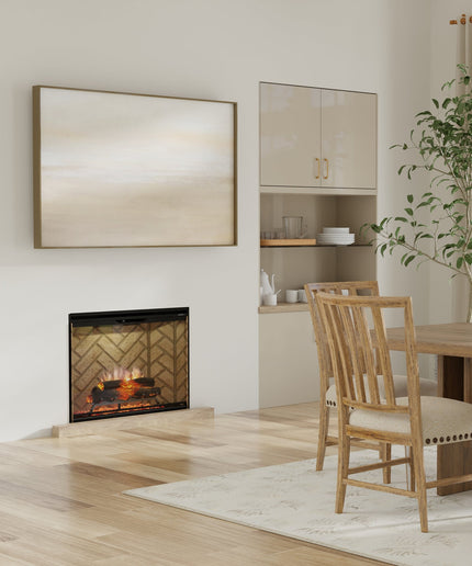 Dimplex Revillusion® 36" Electric Fireplace Herringbone REV36-HB