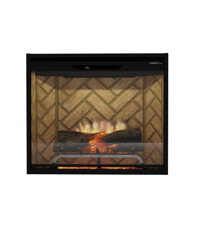 Dimplex Revillusion® 30" Electric Fireplace Herringbone REV30-HB