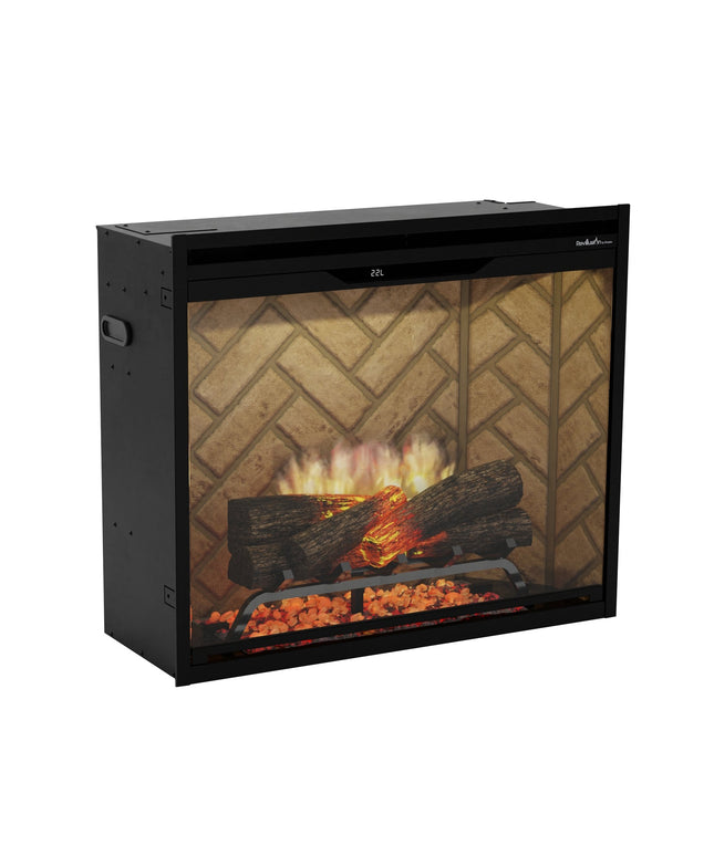 Dimplex Revillusion® 30" Electric Fireplace Herringbone REV30-HB