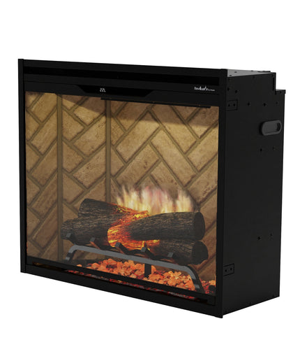 Dimplex Revillusion® 30" Electric Fireplace Herringbone REV30-HB