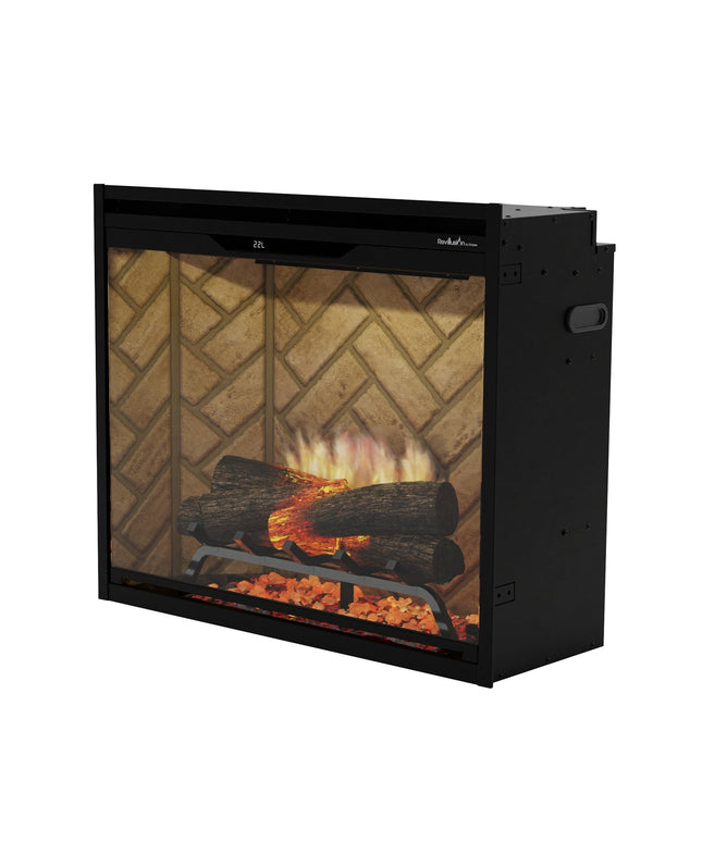 Dimplex Revillusion® 30" Electric Fireplace Herringbone REV30-HB