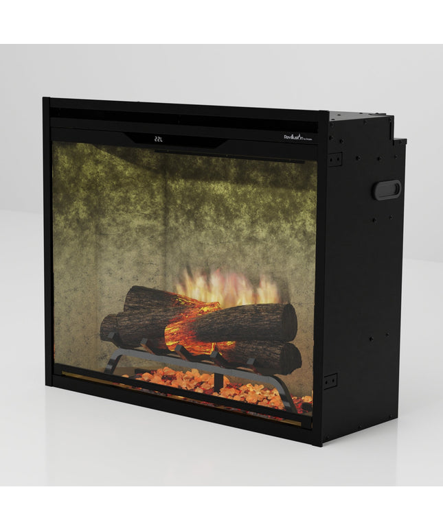Dimplex Revillusion® 30" Electric Fireplace Weathered Concrete REV30-WC