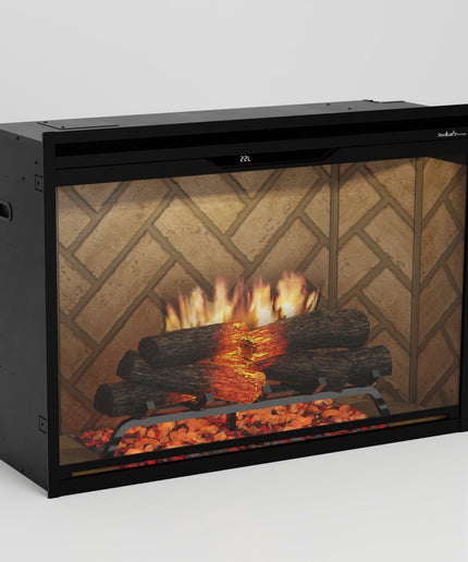 Dimplex Revillusion® 36" Electric Fireplace Herringbone REV36-HB