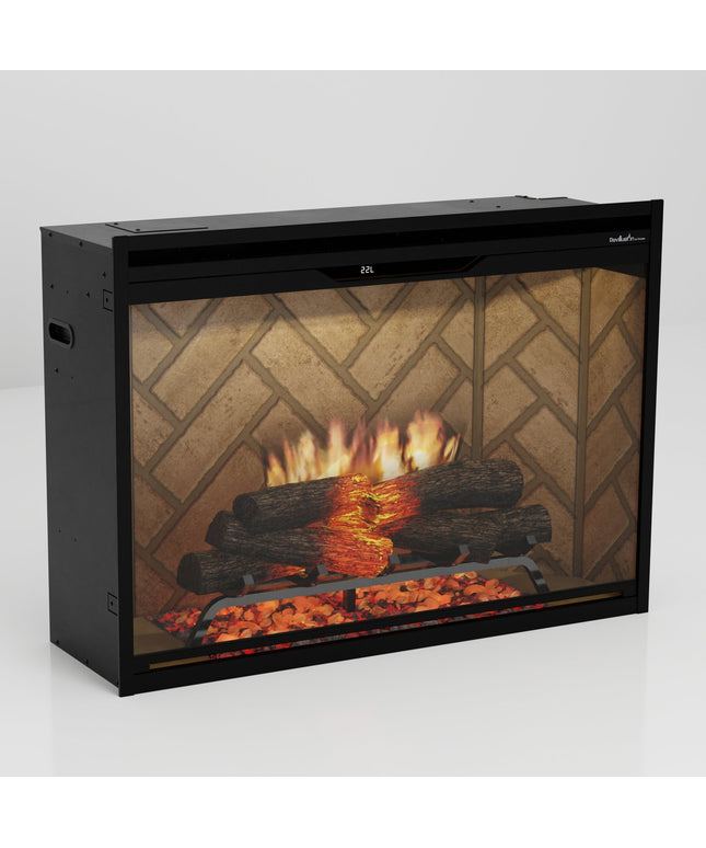 Dimplex Revillusion® 36" Electric Fireplace Herringbone REV36-HB