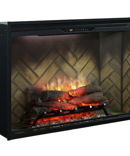 Dimplex Revillusion® 42" Electric Fireplace Herringbone REV42-HB
