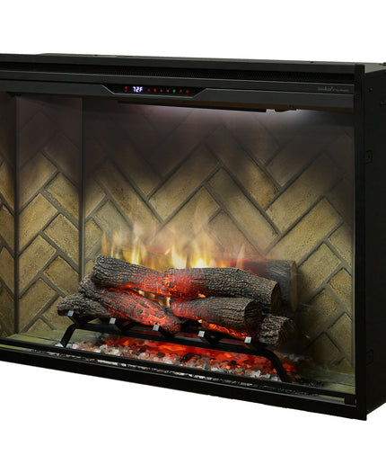 Dimplex Revillusion® 42" Electric Fireplace Herringbone REV42-HB