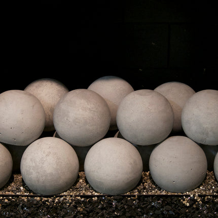 Collection image for: 4" Stacked Spheres - Graystone