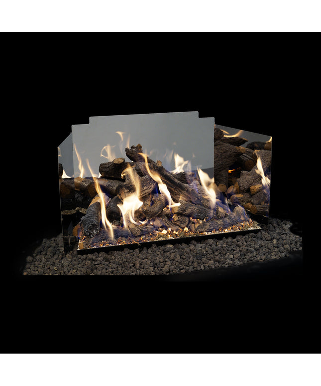 Real Fyre Fyreback Polished Stainless Steel Medium FBCP-24
