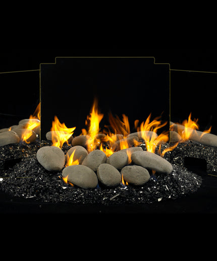 Real Fyre Fyreback Black Porcelain Large FBCB-30