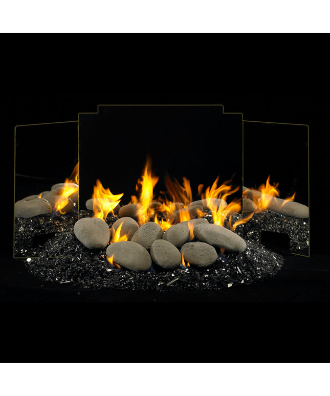 Real Fyre Fyreback Black Porcelain Large FBCB-30
