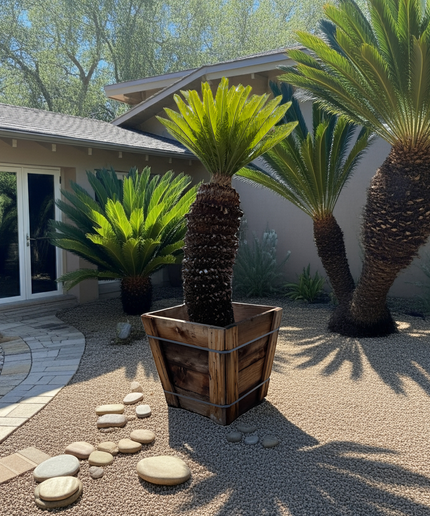 Sago Palm Cycas Revoluta Specimen Tree - 24 Inch Box