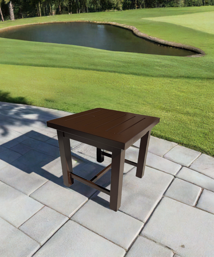 Summer Classics Club Aluminum Square End Table 333617