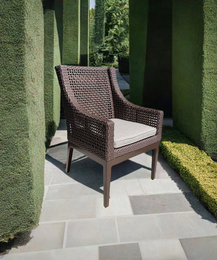 Summer Classics Peninsula Woven Arm Chair