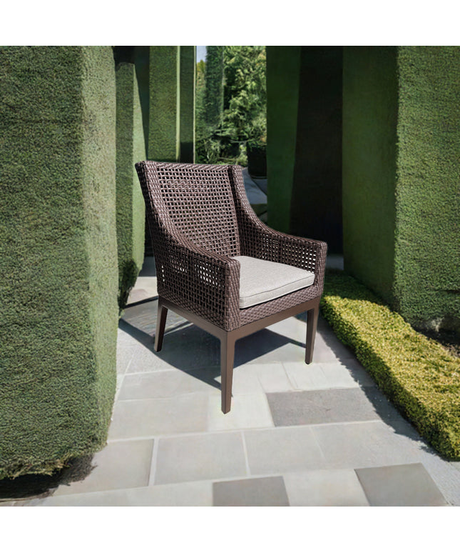 Summer Classics Peninsula Woven Arm Chair