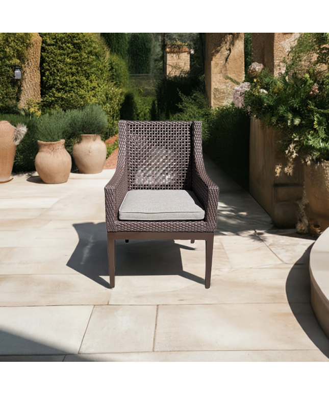 Summer Classics Peninsula Woven Arm Chair