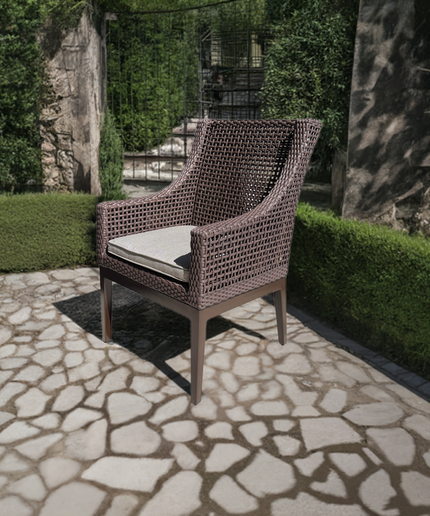 Summer Classics Peninsula Woven Arm Chair