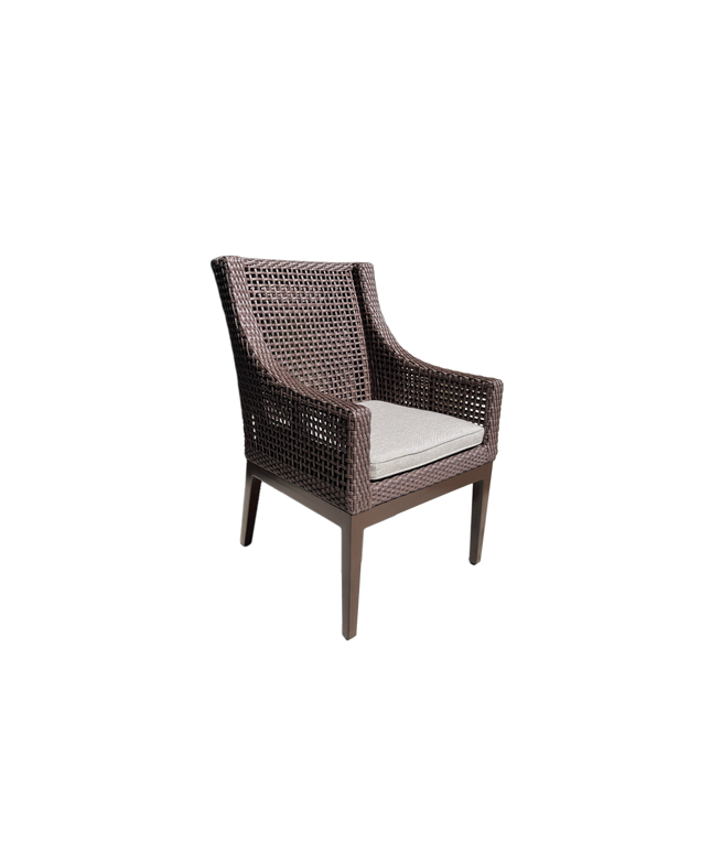Summer Classics Peninsula Woven Arm Chair