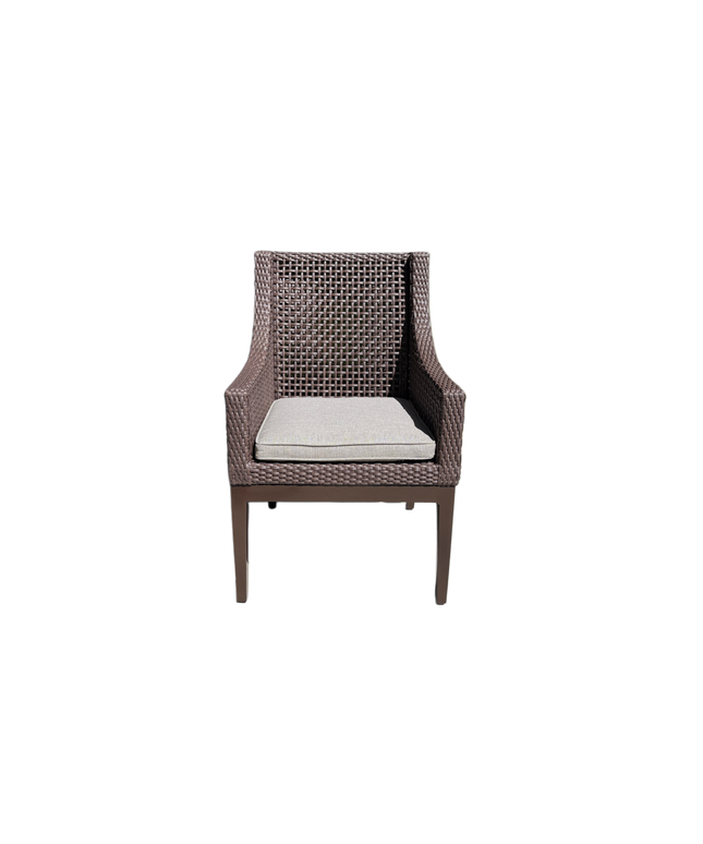 Summer Classics Peninsula Woven Arm Chair