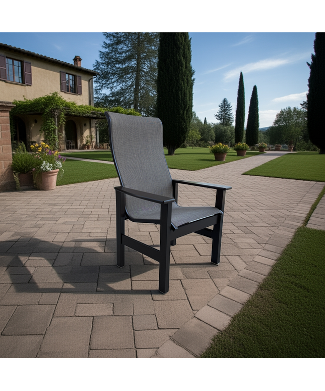 Telescope Leeward MGP Sling Supreme Arm Chair 953K271 - Kona / Fennel