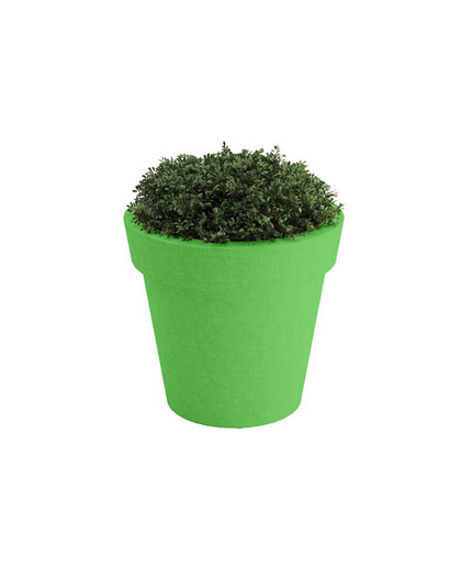 Tropitone Tera 39" Diameter x 39"H Round Marine Grade Polymer Planter (X-Large) 6A1900XL - Bright Green