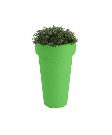 Tropitone Tera 20" Diameter x 33.5"H Round Marine Grade Polymer Planter (Large) 6A1900L - Bright Green
