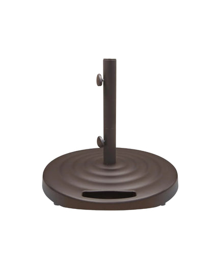 Treasure Garden Monaco 100 lb. Round Umbrella Base w/ Wheels BKM1000 - Bronze