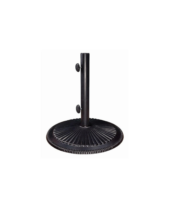 Treasure Garden 50 lb. Round Classic Umbrella Base BW509 - Black