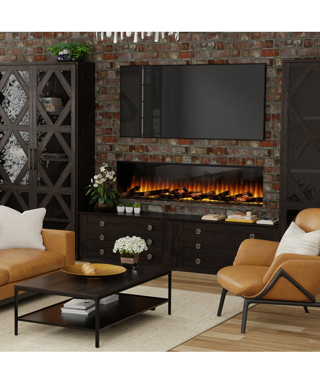 Dimplex Ignite® Ultra 74" Built-in Linear Electric Fireplace ULT74