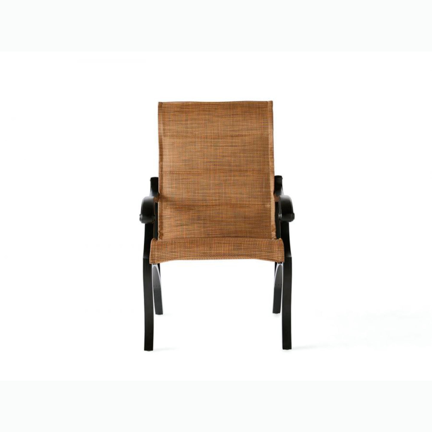 Mallin Volare Padded Sling Dining Chair VO-320 - Autumn Rust / Elevation Stone