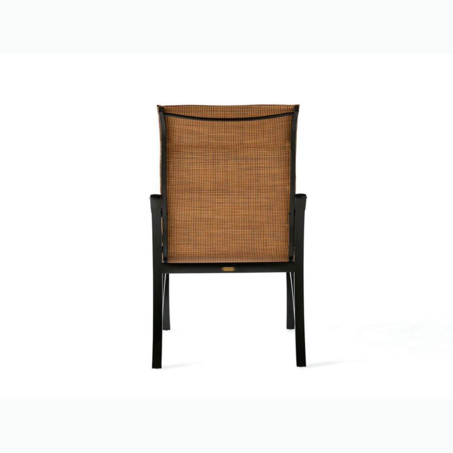 Mallin Volare Padded Sling Dining Chair VO-320 - Autumn Rust / Elevation Stone